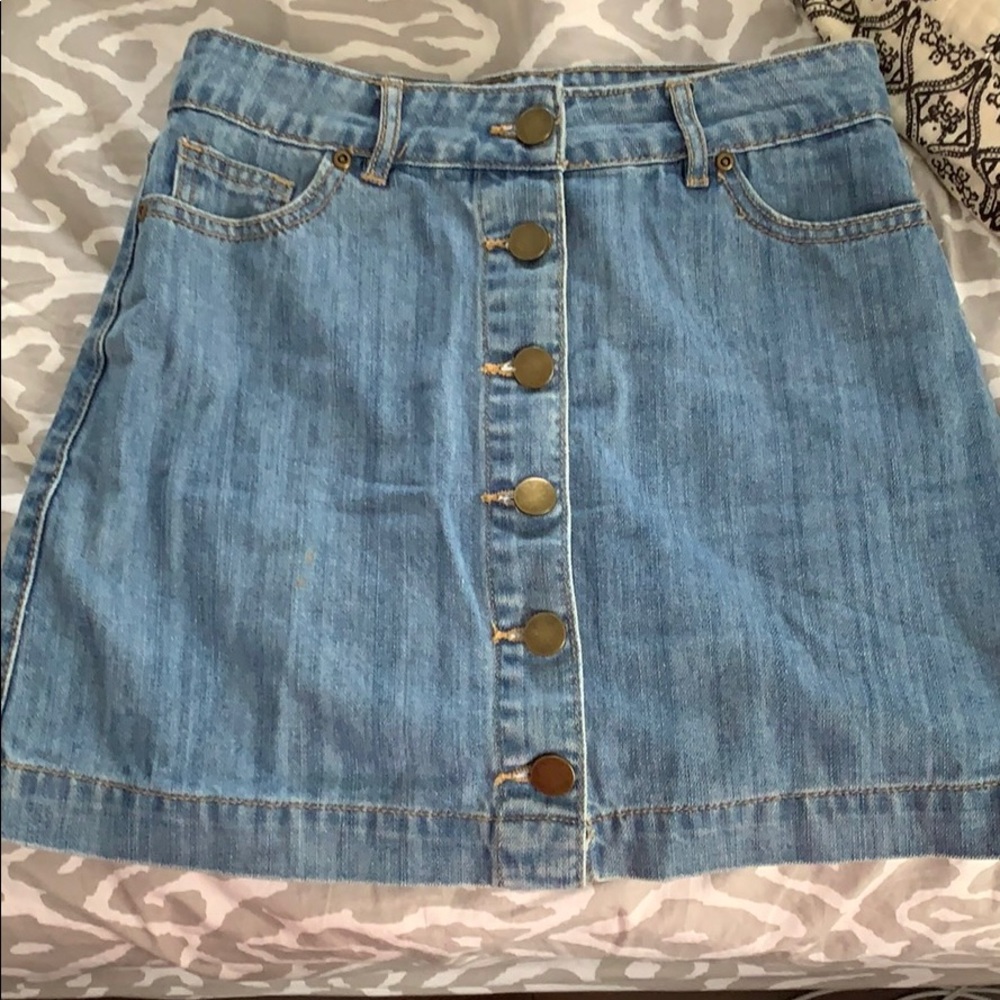Denim Skirt